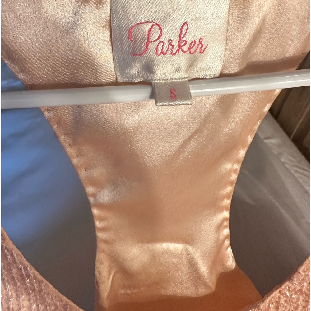 Pink Hand beaded top from PARKER